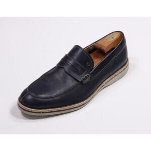 Martinelli 1973 Navy Blue Penny Loafers Men's Eu 43 - US 10